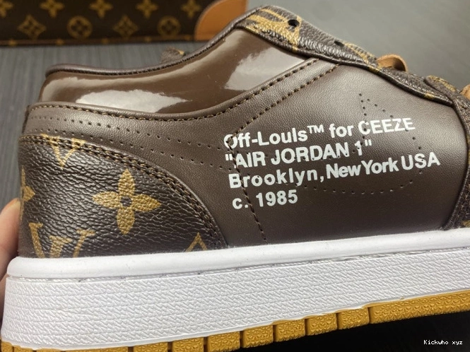 AJ1 LOW 1 Air OW Jordan Off-Louis x 0725